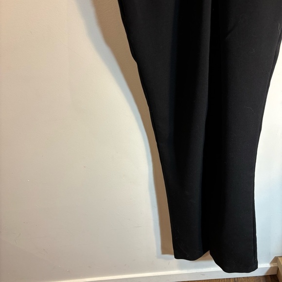 REISS Sz 6 Vittoria Dungaree Wool Blend Jumpsuit Gold Buttons Adjustable Straps - Picture 11 of 15